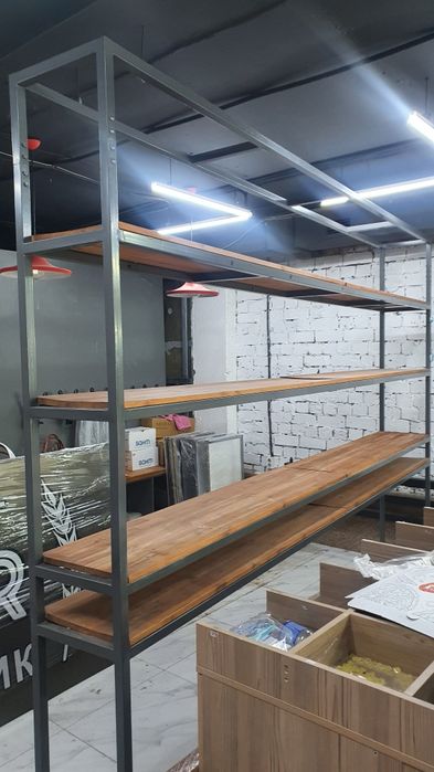 Барная стойка, полка, краны