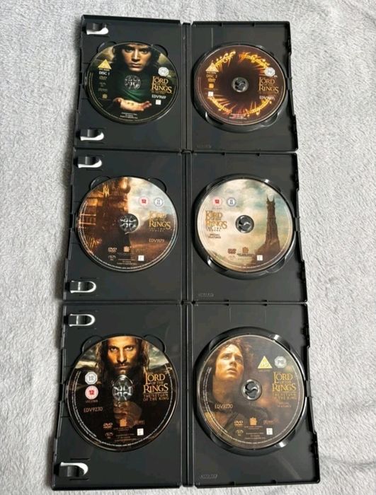 The Lord of the Rings Trilogy (Theatrical Edition Box Set) DVD