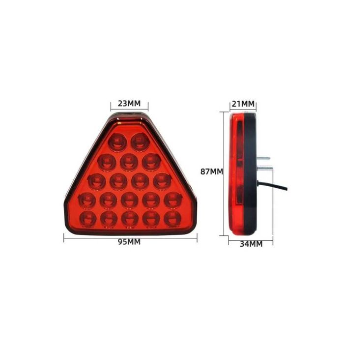 Lampa stop frana LED frana F1 Lumina Rosie