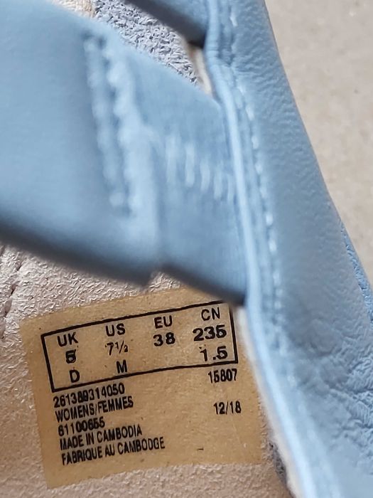 Clarks 37 номер естествена кожа
