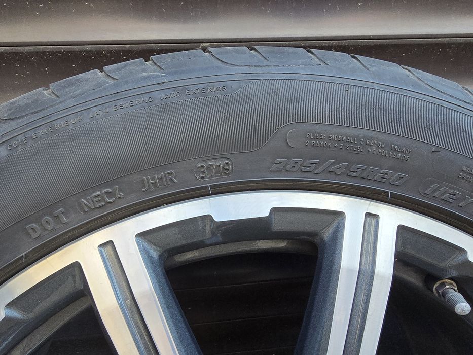 Jante originale Audi Q7, R20, stare impecabila, anvelope gratis