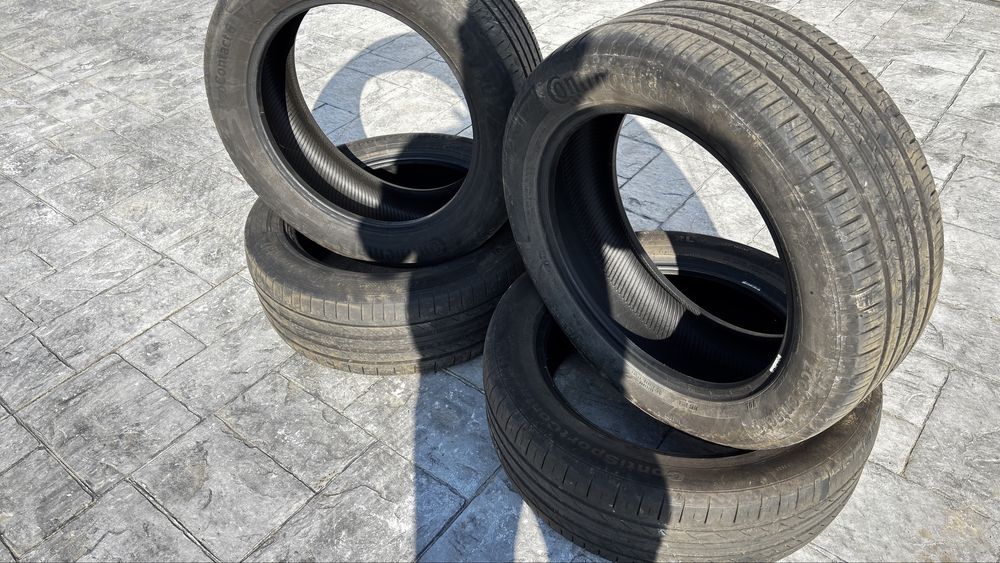 4 anvelope vară Continental 235 55 19 stare  foarte bună