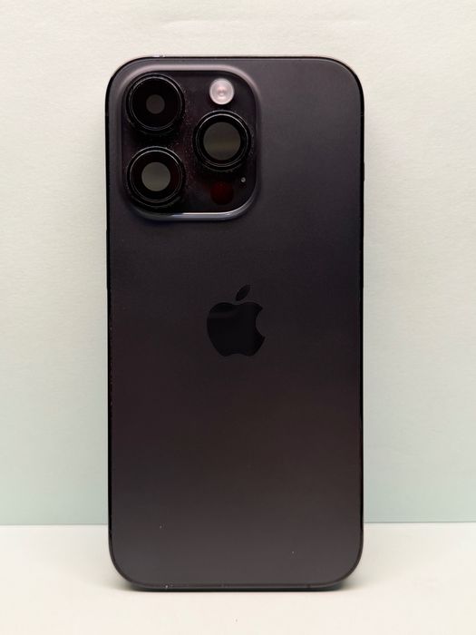 Carcasa originala iPhone 14 Pro Black capac spate original Apple Swap