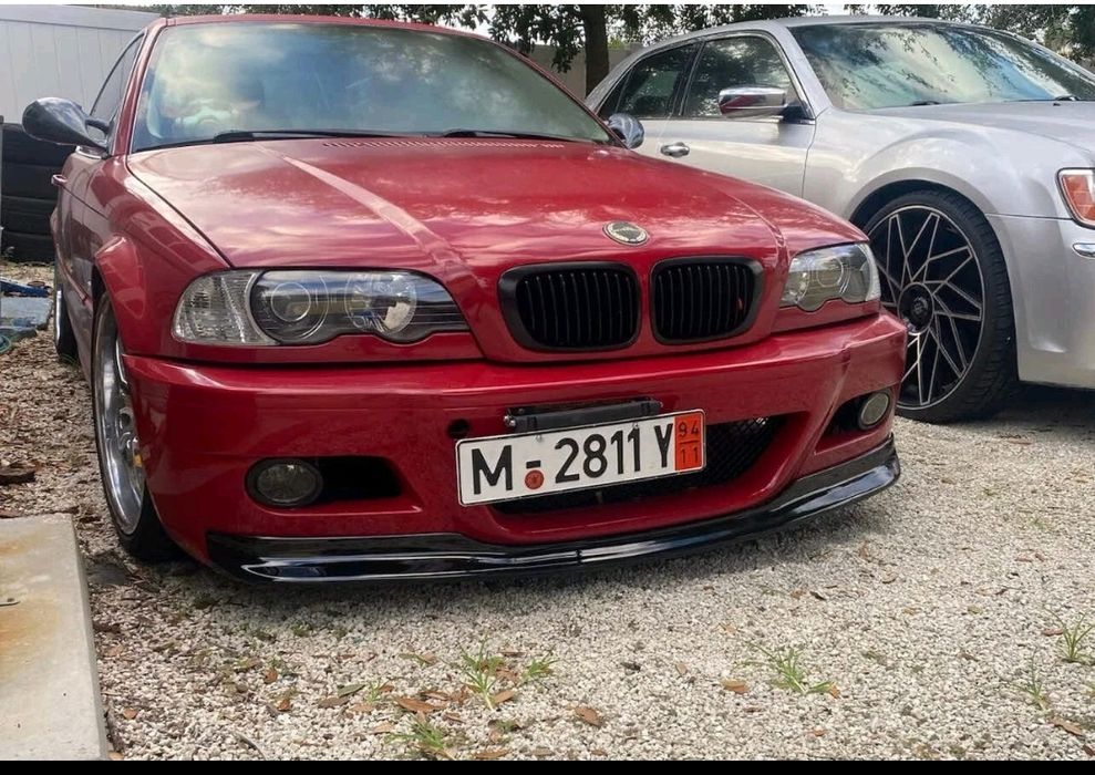 Prelungire lip spoiler bara față BMW Seria 3 E46 m tech 2 CSL