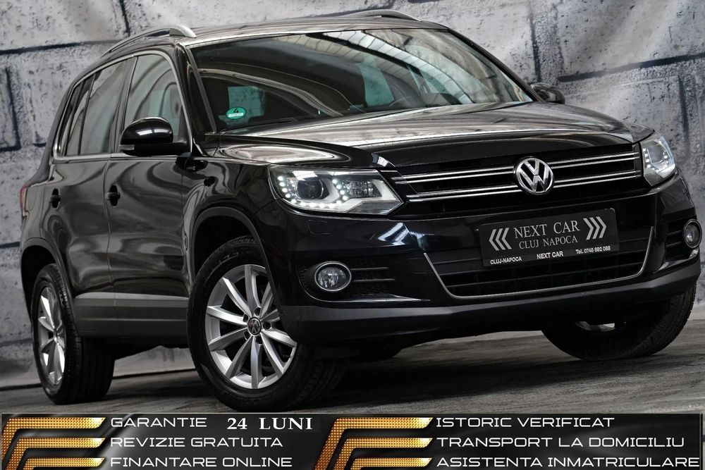 Volkswagen Tiguan GARANTIE 24 LUNI*RATE*4x4*Automata*177Cp*Highline*Bixenon*Led