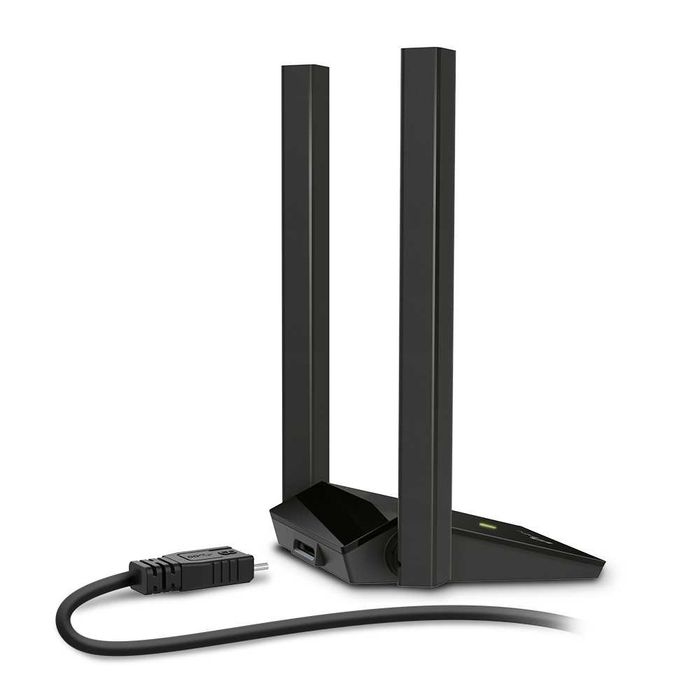 TPLINK T4U Plus V2 adaptor USB Wireless AC1300 cu două antene High-Gain