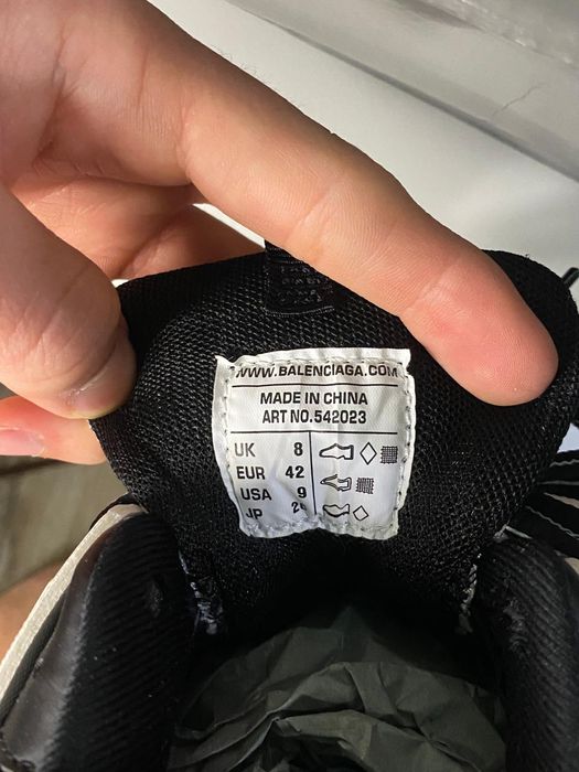 Balenciaga Track White/Black