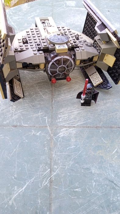 lego darth vader's tie fighter