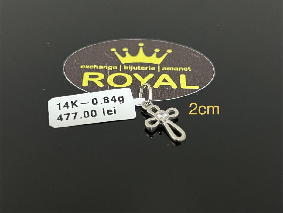 Bijuteria Royal CB : Pandant aur 14k 0,84 grame