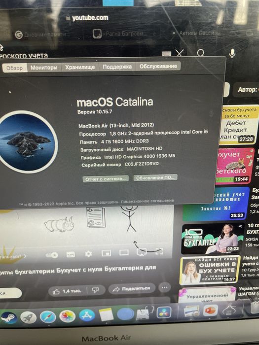 MacBook 2012 срочно
