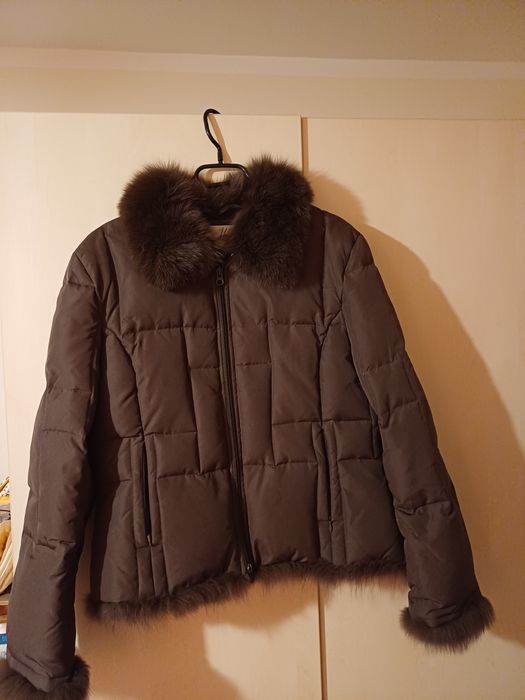 Geaca iarna, dama, puf, blana