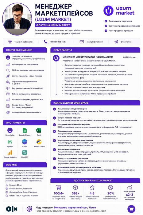 Менеджер маркетплейсов