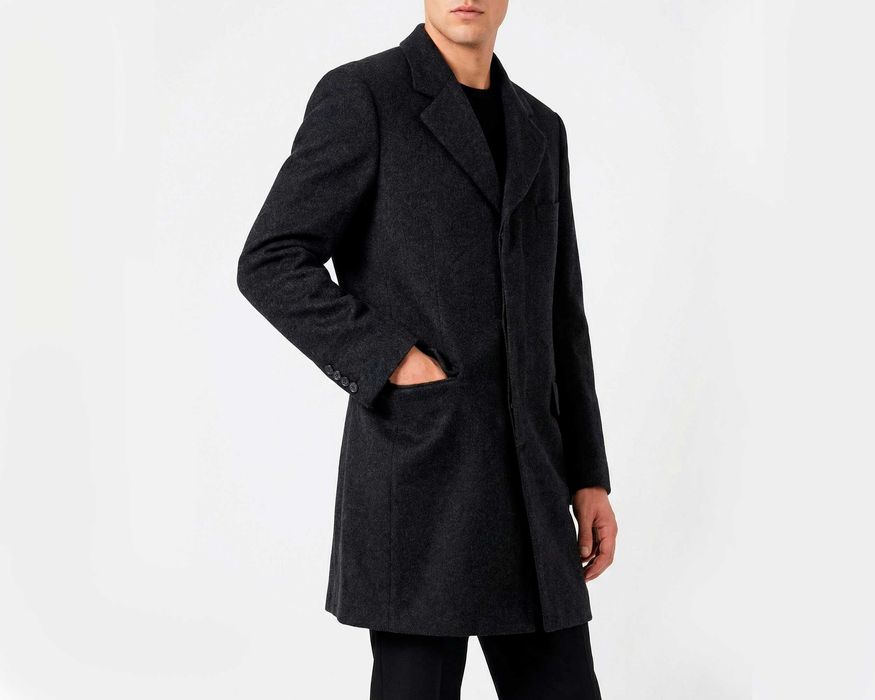 HUGO BOSS x Colombo 100% Кашмирено мъжко палто размер 50