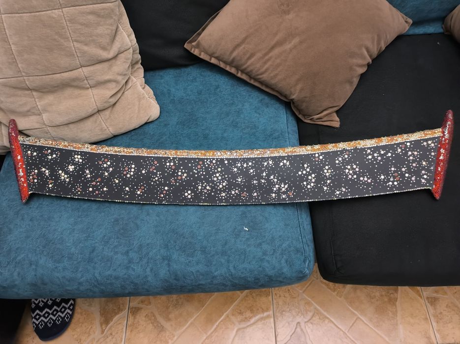 Комплект спойлер глазки бу