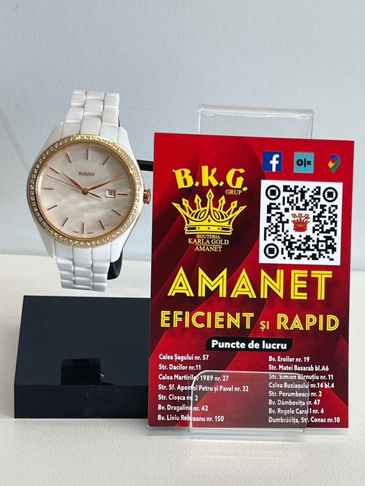 Rado Hyperchrome Diamonds Amanet BKG
