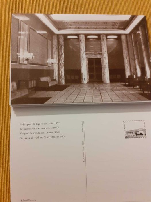 Palatul Victoria, București: set cărți poștale imagini de epocă (rar!)