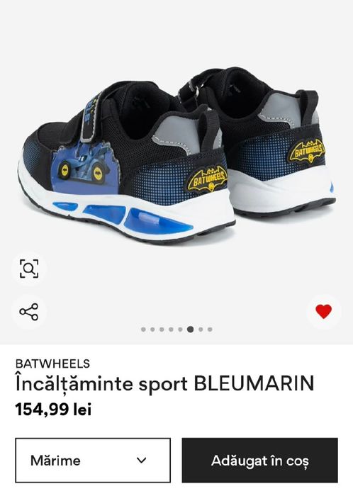 Încălțăminte sport Batwheels  mar. 29 cu leduri