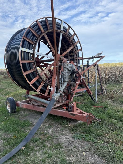 Vand schimb Tambur irigat 90/500m cu instalatie de erbicidat tractatǎ