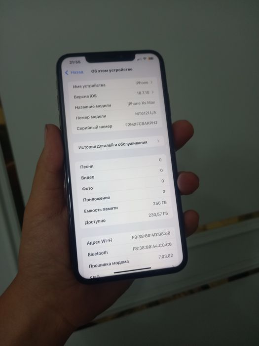 Iphone XS Max 256Gb