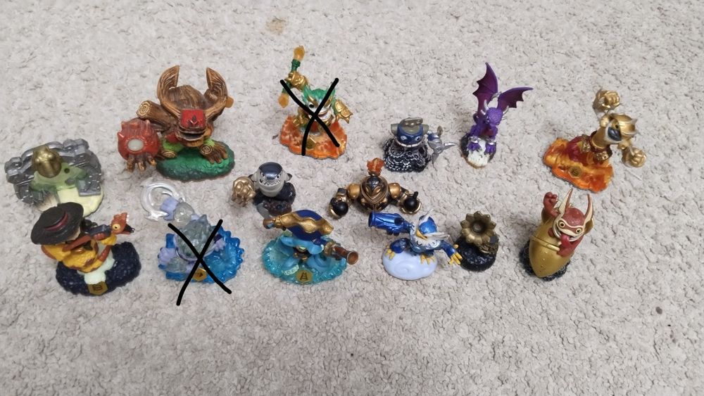 Nintendo wii + figurine skylanders