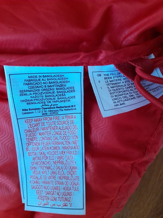 Nike 550fill зимно яке M размер.