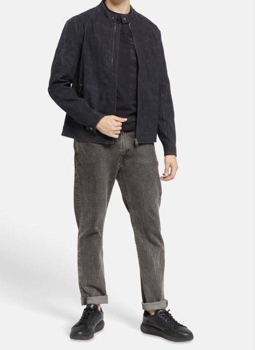 Оригинални мъжки якета от еко велур GUESS