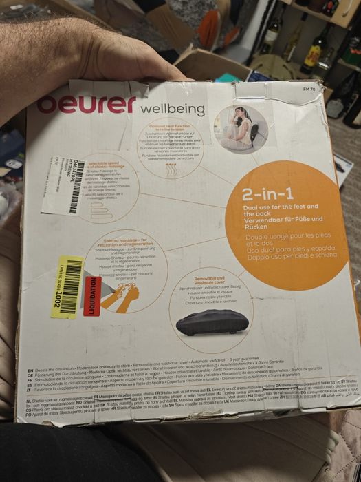 Aparat masaj Shiatsu