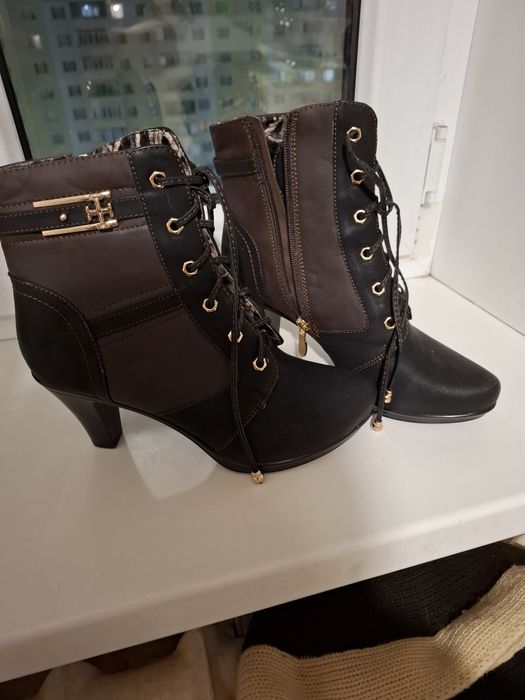 Сапоги черные осенние2000тн