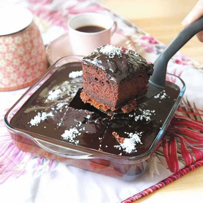 Стъклена тава Borcam Pasabahce 220×256 мм квадратна 2 л