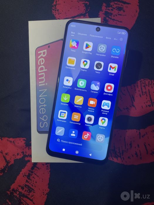Redmi not 9s 6/128 gb
