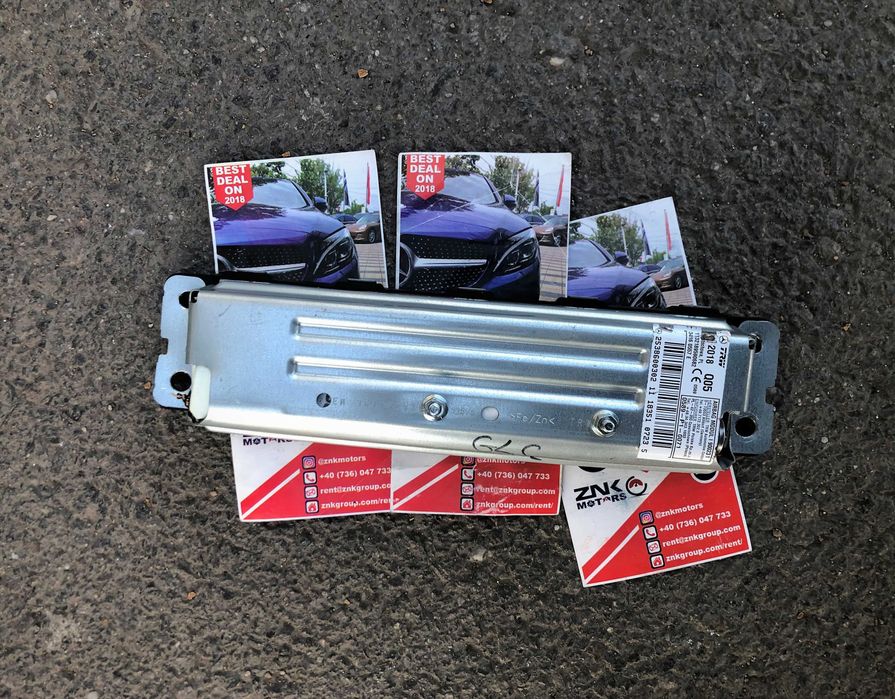 Mercedes Benz GLC kit airbag genunchi plansa de bord set cortine