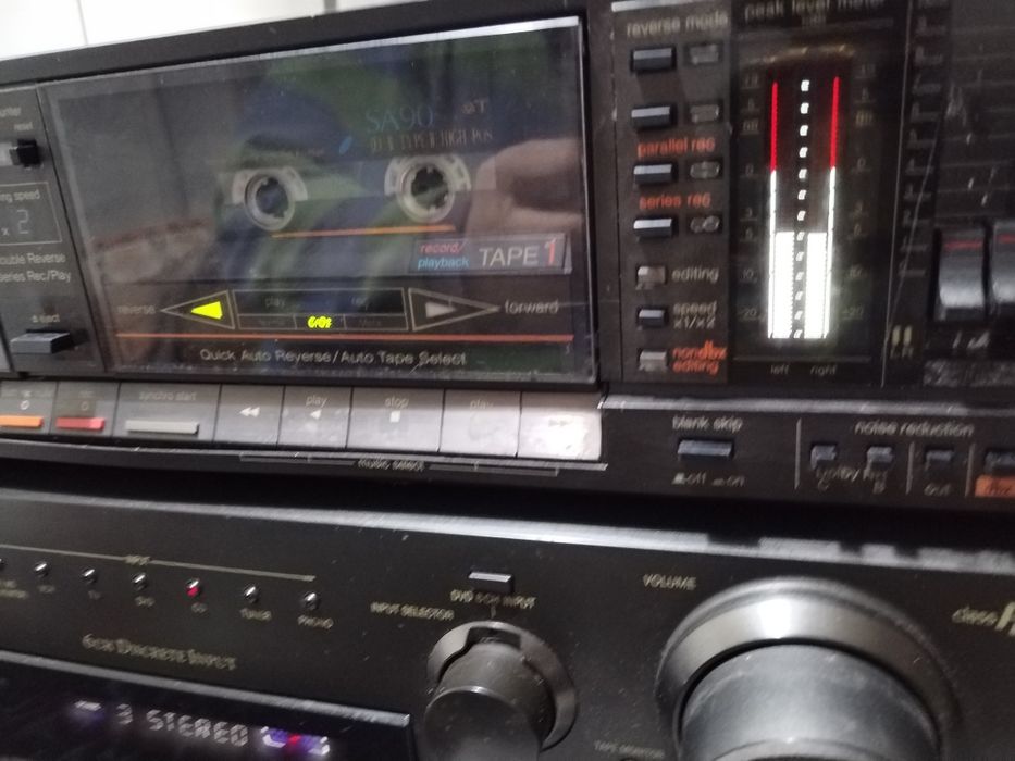 Dublu casetofon deck Technics RS-t80r