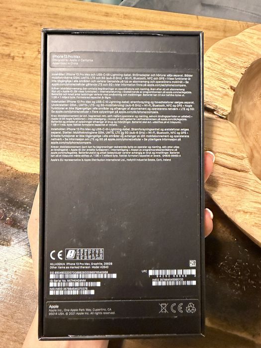 Iphone 13 Pro Max  Graphite 256 GB
