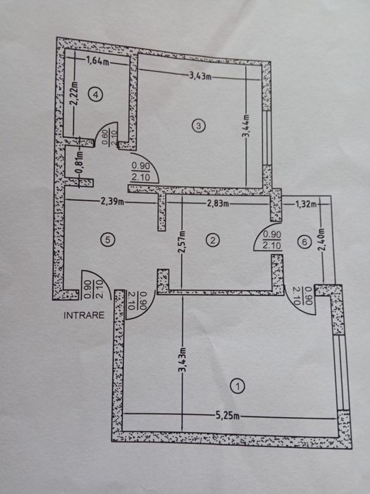 Vand apartament 2 camere Mioveni