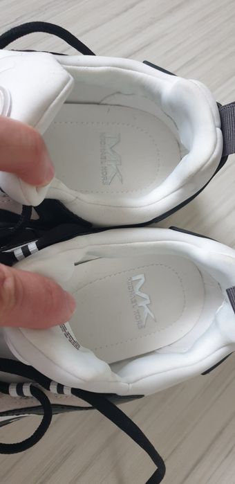 Michael Kors Theo Sneakers 42/26см НОВО! ОРИГИНАЛ! Мъжки от ест. кожа!