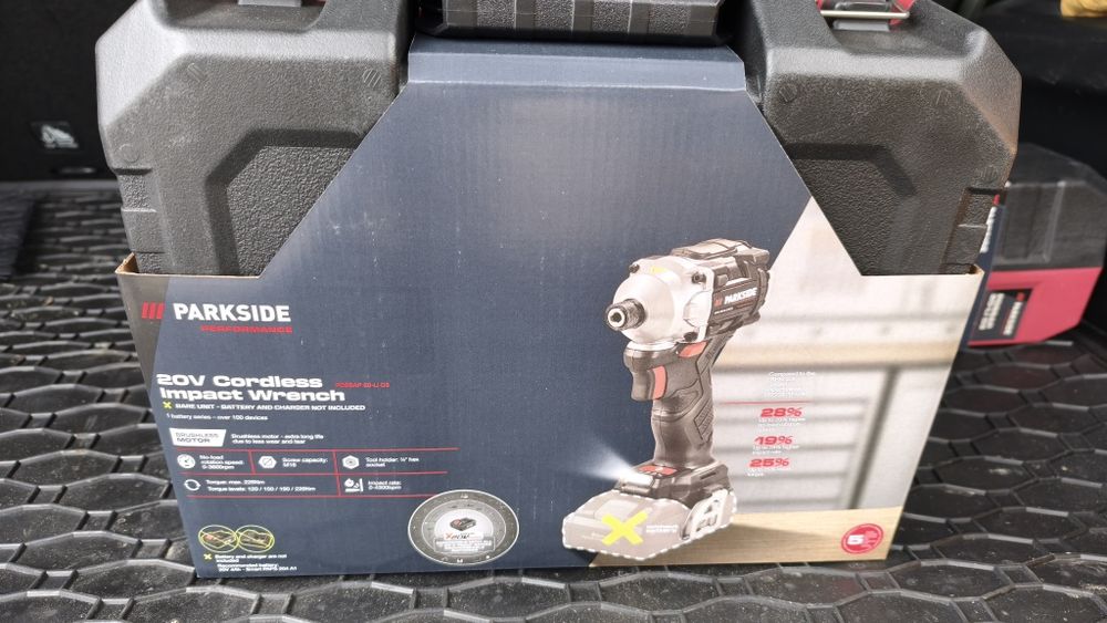 Masina de insurubat cu impact Parkside PDSSAP 20 Li D3