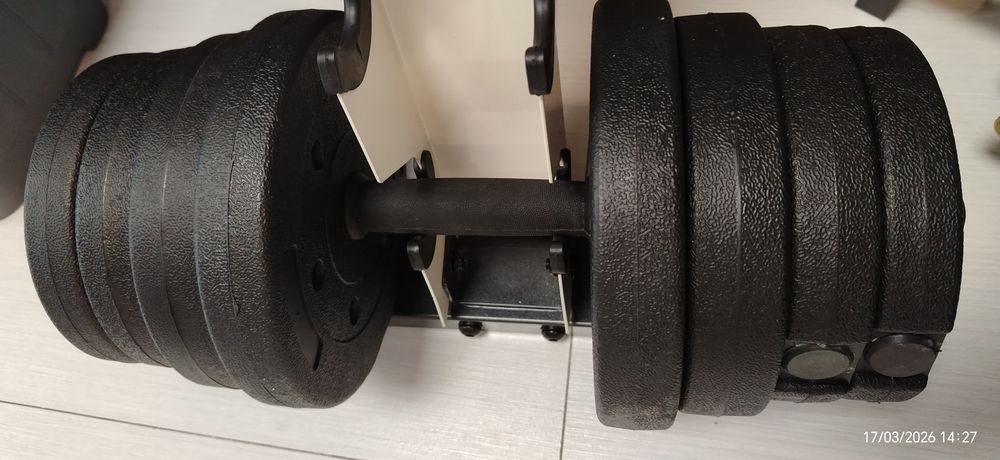 Гири (дъмбели) от 1,25 до 15кг всяка