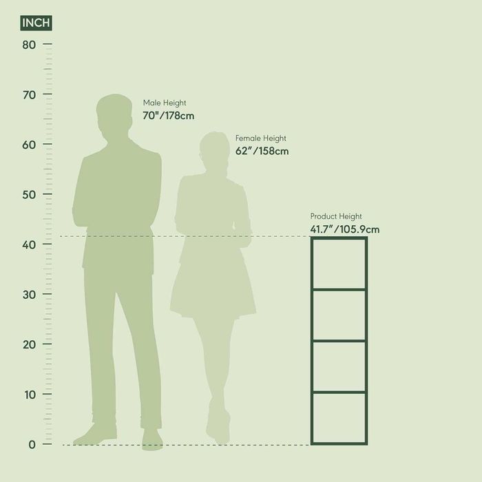 Етажерка с 4 рафта Furinno PASIR етажерка за книги или друго бяла