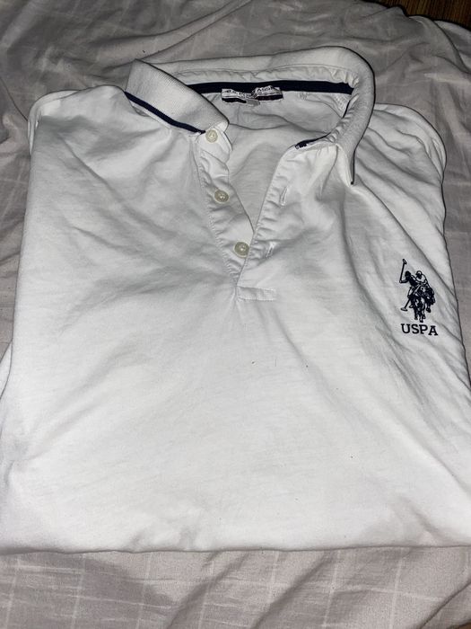 U.S. Polo Assn. Tricou polo MUP3313 Alb Regular Fit Xl