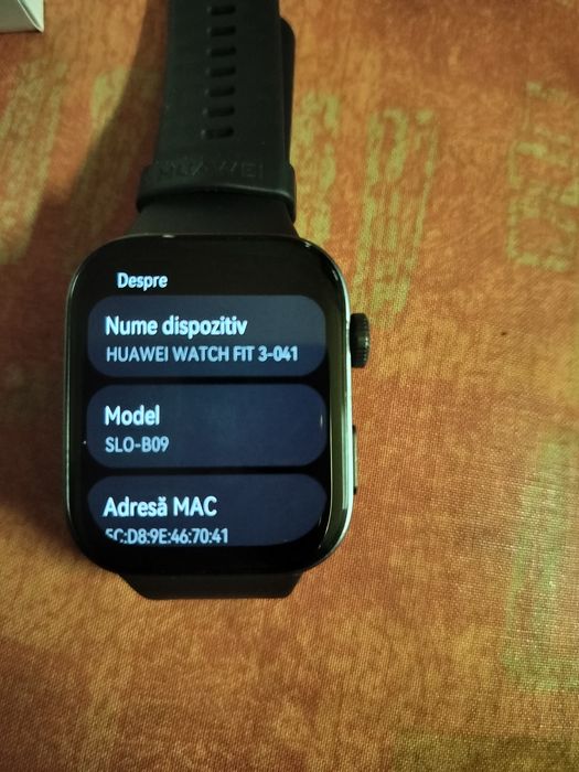 Smartwatch huawei watch fit 3