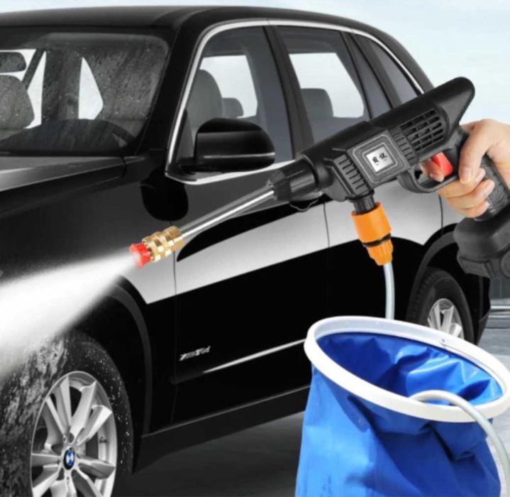 Aparat de spalat cu Presiune Puternic 20 Bari cu Acumulator 8L/min