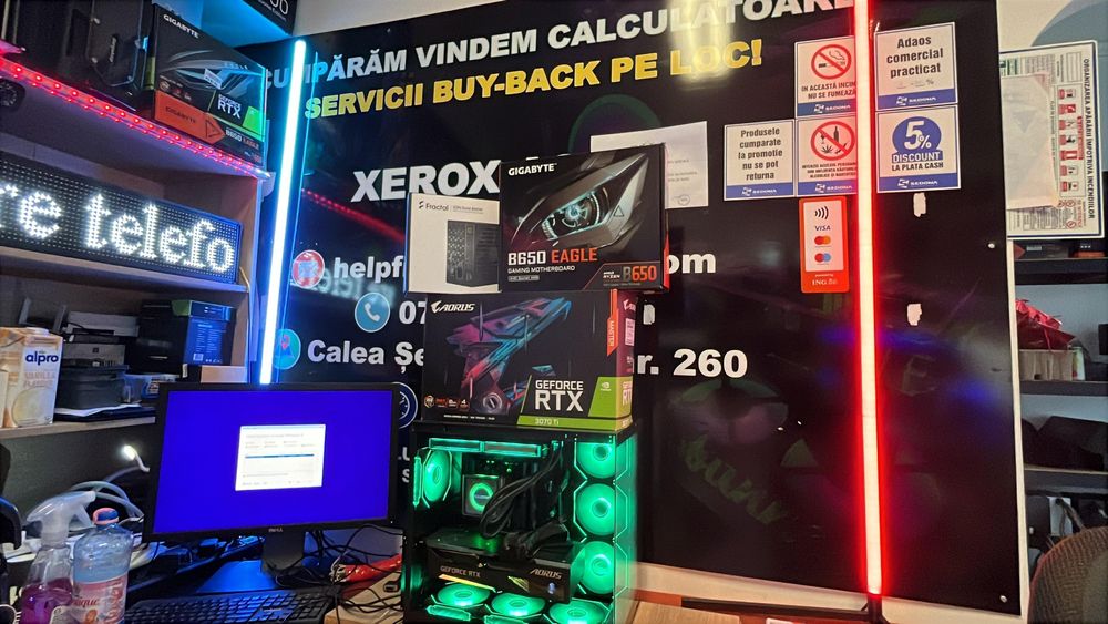 PC Ursul Negru X3D | Ryzen 7 9800X3D | RTX 3070ti Master | 32 GB 6000MHz