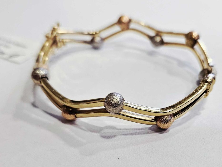 Златна гривна 9.14гр 05717-25