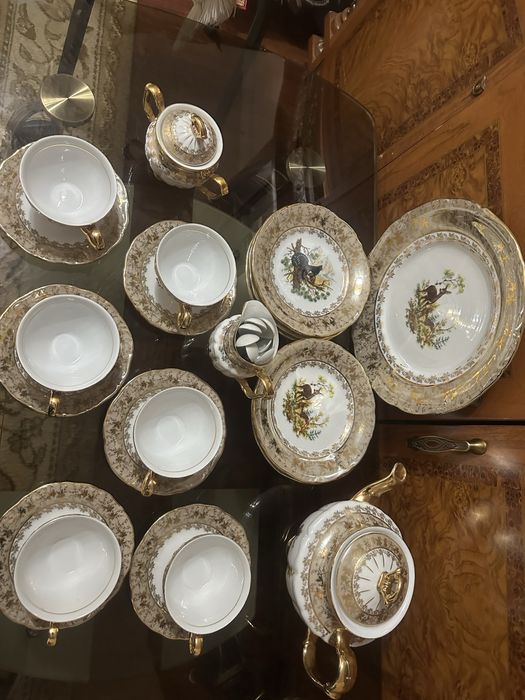 Чешкая охота ! Чайный сервиз