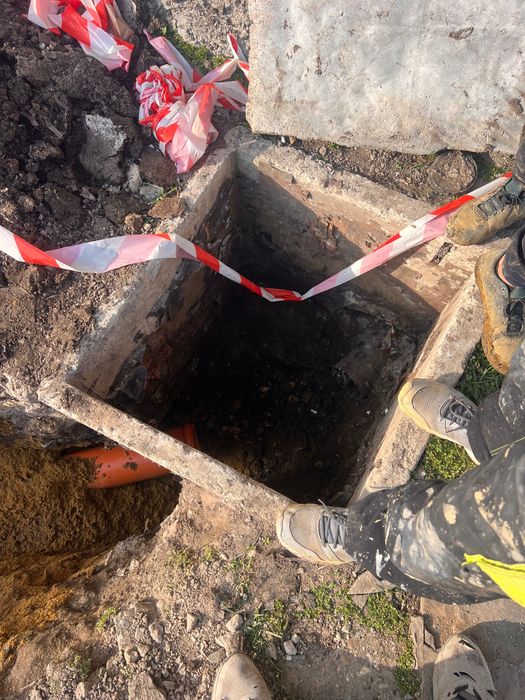 Изграждане на септична яма, водомерна шахта, изкопни Отпушване на канали и др