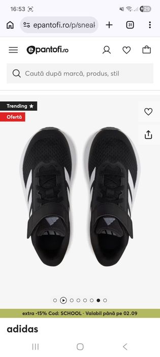 Set adidas in stare perfecta