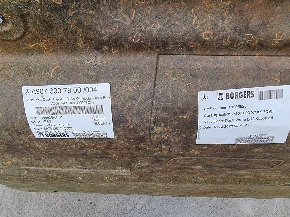 Таван за спринтер