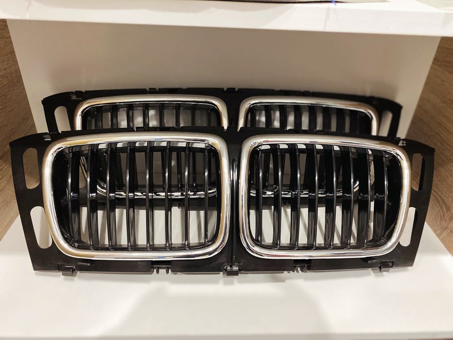 Решетка радиатора хром BMW E34