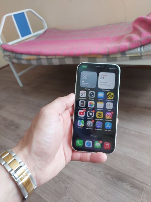 Iphone 12 ozi 64 GB ochilmagan radnoy telefonga garantiya