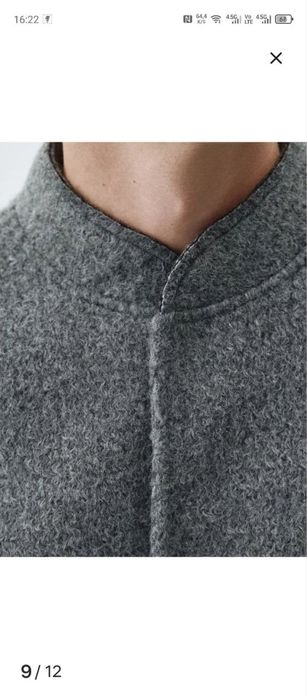 Пальто мужское теплое шерсть